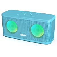 DOSS SoundBox Plus Altavoz Bluetooth Portátil con Sonido HD- Bajos Potentes-Sonido Estéreo TWS- Micrófono- Manos Libres…